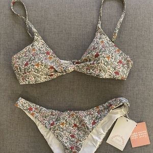 Dippin Daisy’s Zen Bikini Top and Nocturnal Bottom Set